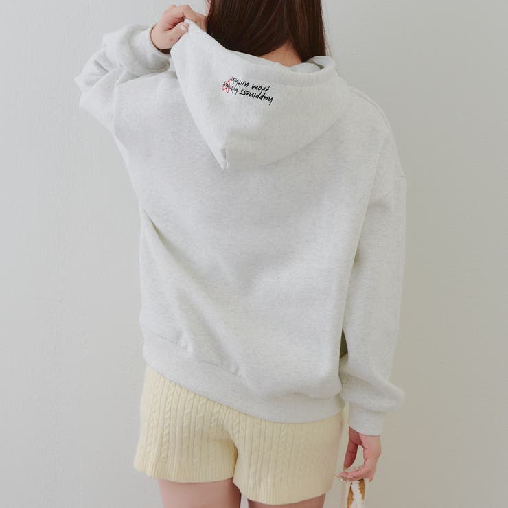 【裏起毛】ロゴフードパーカー | RMAF　NICE CLAUP / OLIVE des OLIVE | 詳細画像4 