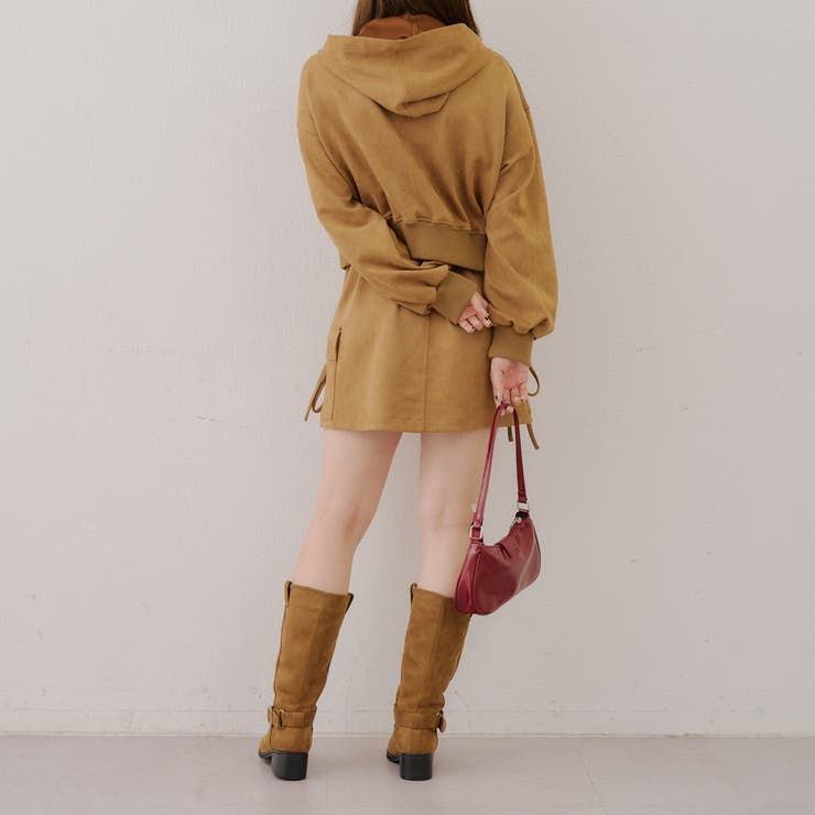 リボンフードブルゾン | RMAF　NICE CLAUP / OLIVE des OLIVE | 詳細画像10 