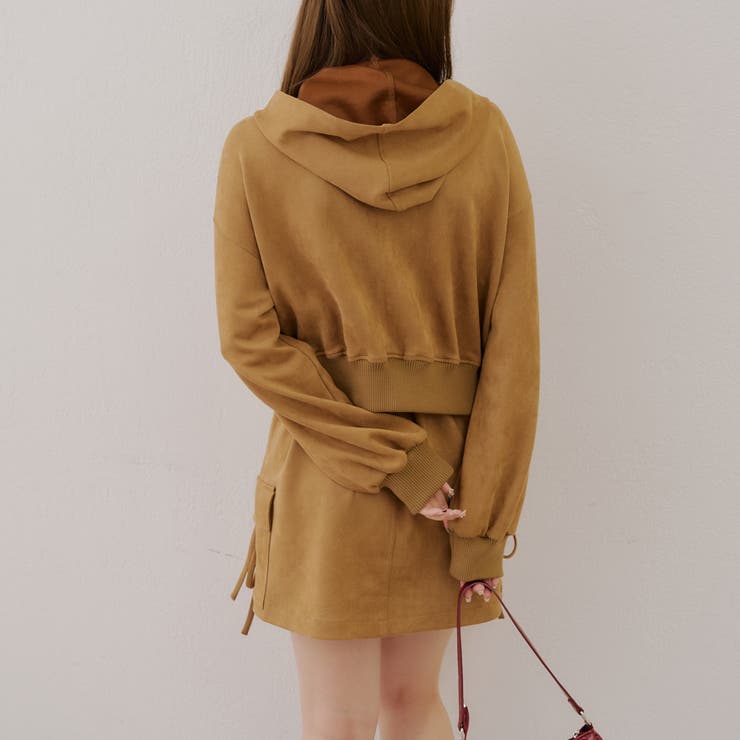リボンフードブルゾン | RMAF　NICE CLAUP / OLIVE des OLIVE | 詳細画像5 