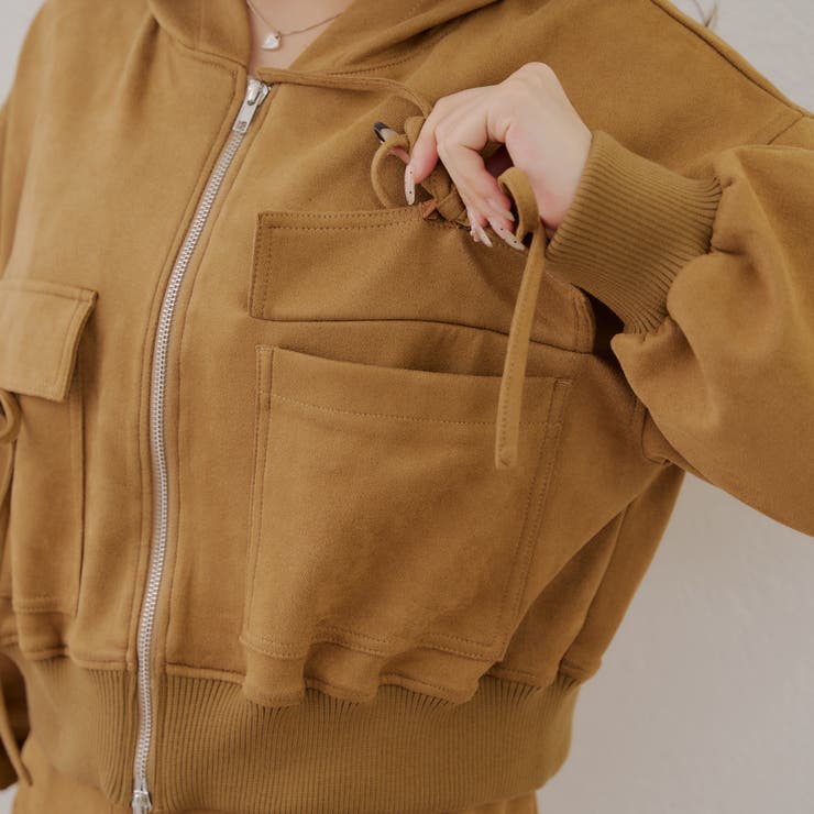 リボンフードブルゾン | RMAF　NICE CLAUP / OLIVE des OLIVE | 詳細画像30 