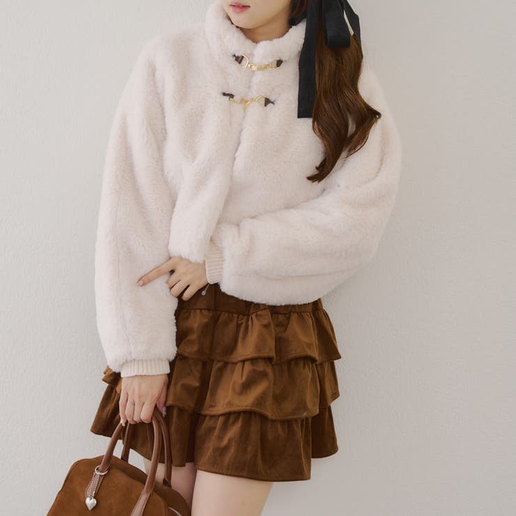 アイボリー | エコファービット付ジャケット | RMAF　NICE CLAUP / OLIVE des OLIVE