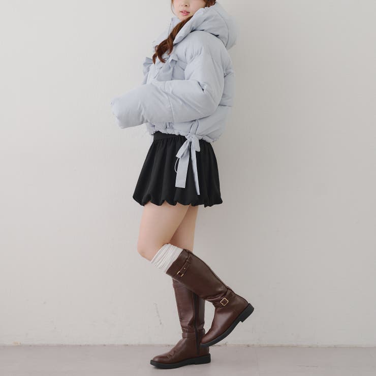 リボンが可愛いガーリーアウター♪2WAYリボン中綿ブルゾン | RMAF　NICE CLAUP / OLIVE des OLIVE | 詳細画像29 
