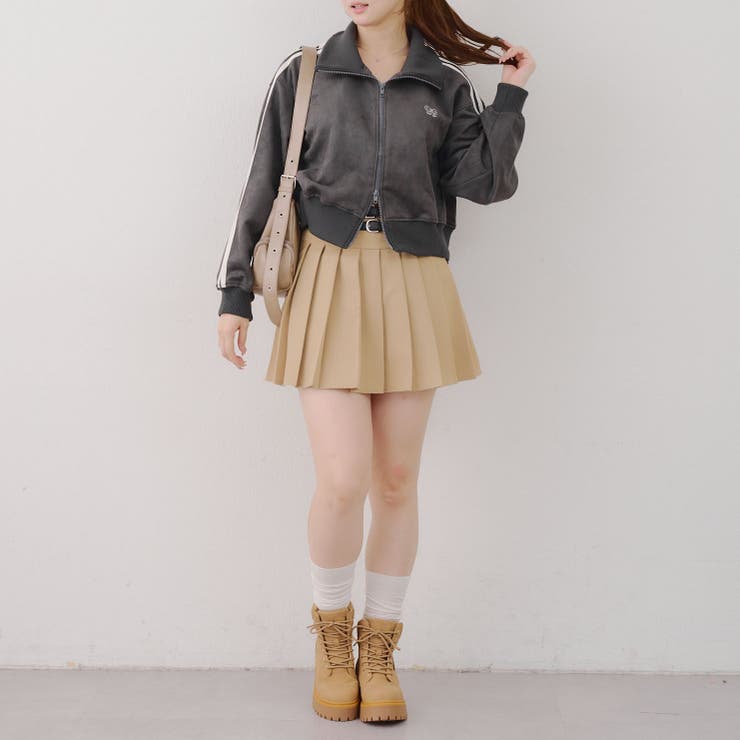 【丈の長さを選べる】スエードポンチトラックジャケット | RMAF　NICE CLAUP / OLIVE des OLIVE | 詳細画像11 