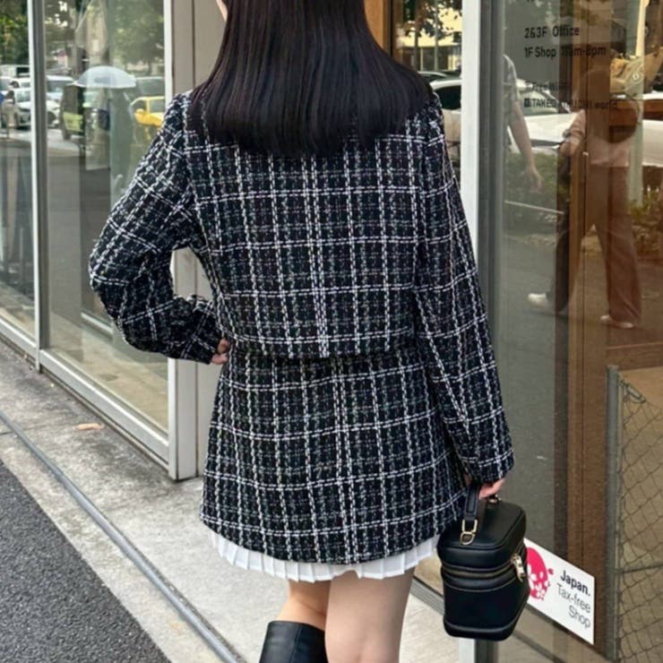 【セットアップ対応】ツイードジャケット | RMAF　NICE CLAUP / OLIVE des OLIVE | 詳細画像13 