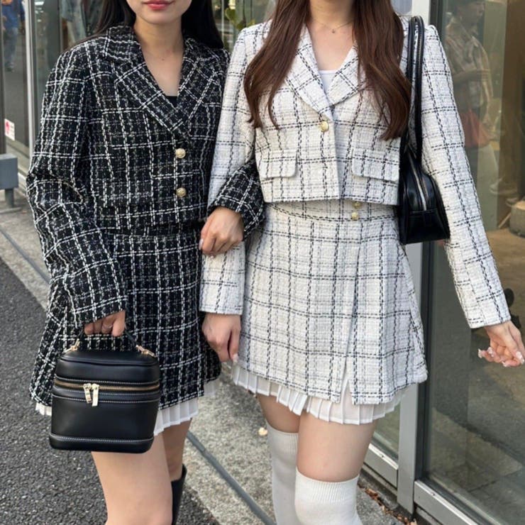 【セットアップ対応】ツイードジャケット | RMAF　NICE CLAUP / OLIVE des OLIVE | 詳細画像2 