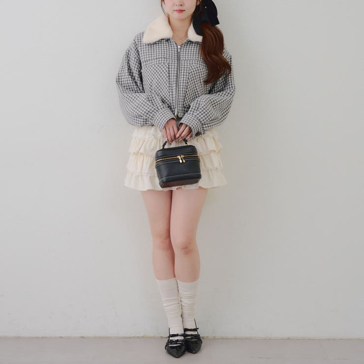 衿ファー付ショートジャケット | RMAF　NICE CLAUP / OLIVE des OLIVE | 詳細画像21 