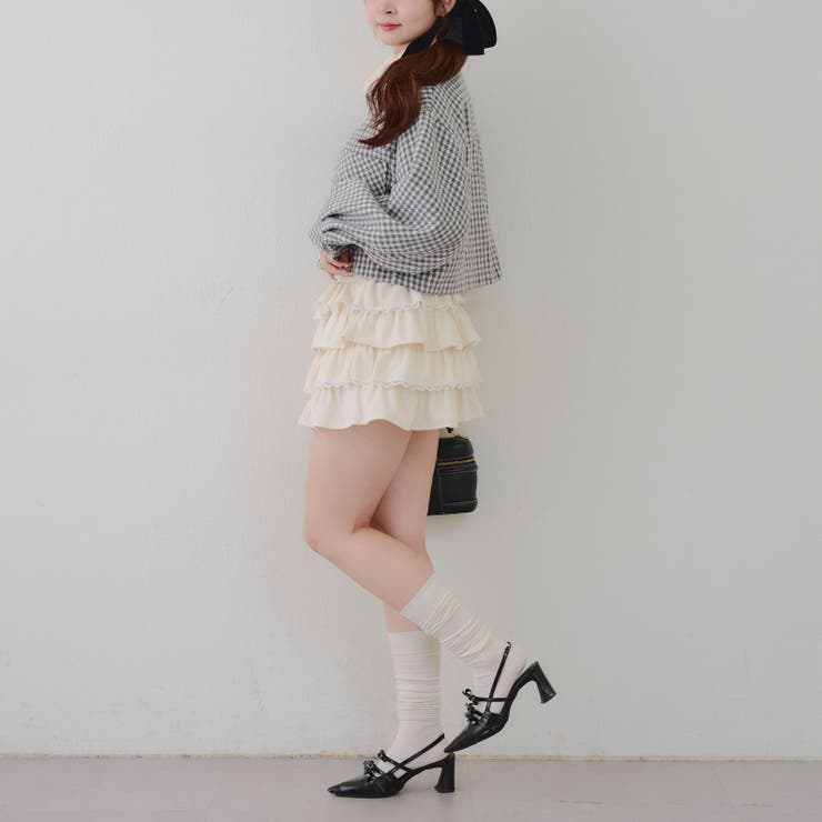 衿ファー付ショートジャケット | RMAF　NICE CLAUP / OLIVE des OLIVE | 詳細画像23 