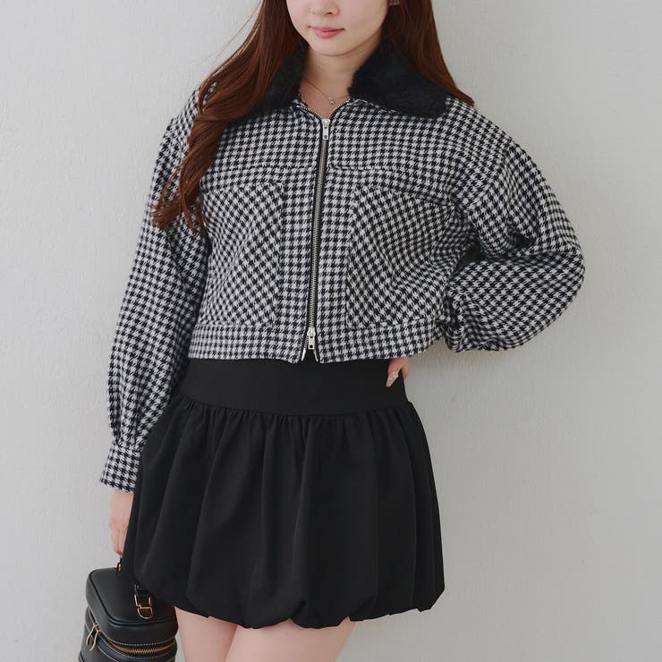 衿ファー付ショートジャケット | RMAF　NICE CLAUP / OLIVE des OLIVE | 詳細画像24 