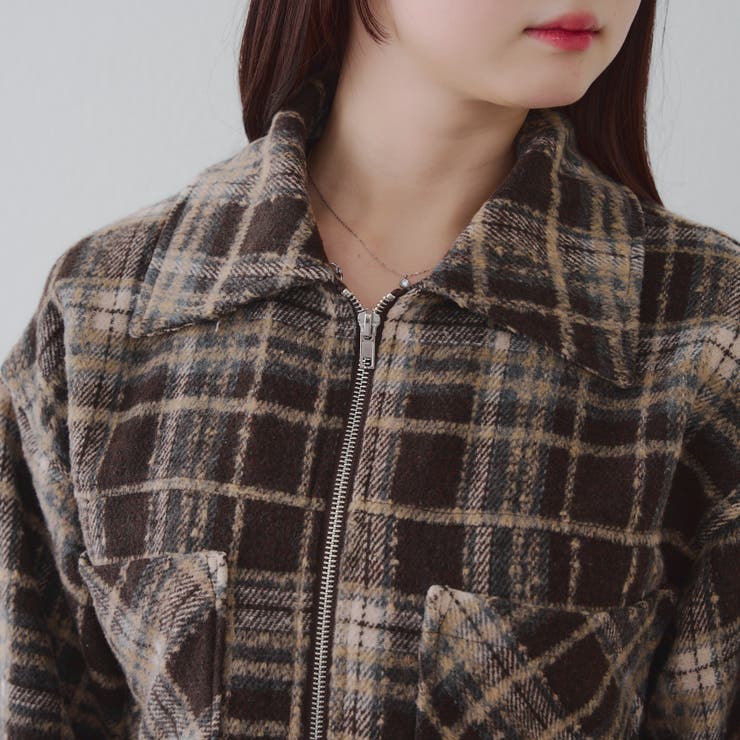 衿ファー付ショートジャケット | RMAF　NICE CLAUP / OLIVE des OLIVE | 詳細画像26 