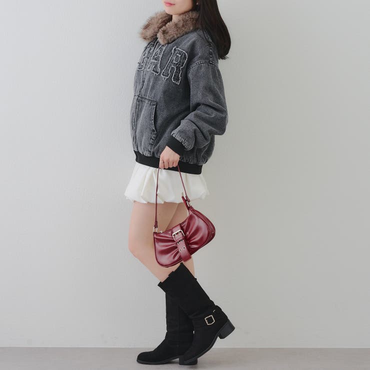 【丈を選べる】ファー付フードブルゾン | RMAF　NICE CLAUP / OLIVE des OLIVE | 詳細画像8 