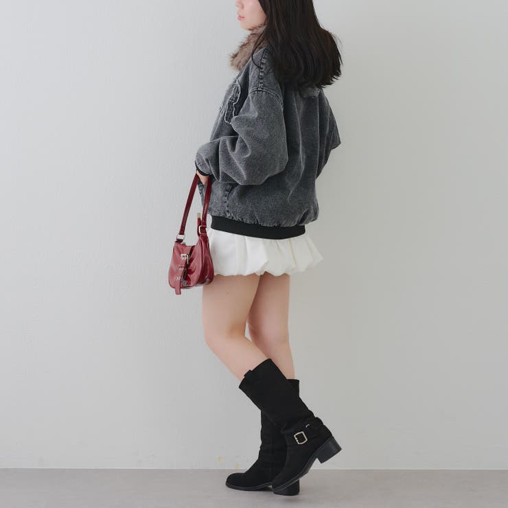 【丈を選べる】ファー付フードブルゾン | RMAF　NICE CLAUP / OLIVE des OLIVE | 詳細画像9 