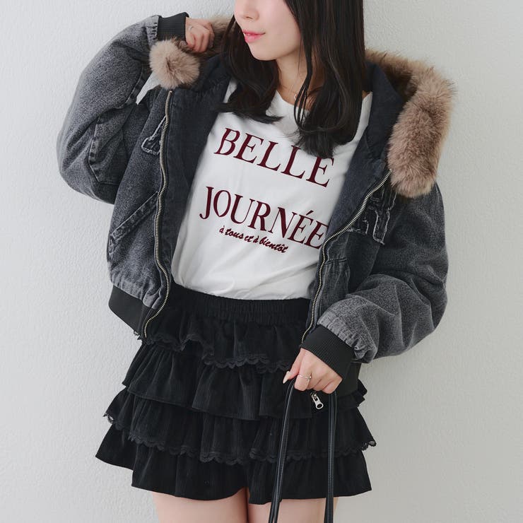 【丈を選べる】ファー付フードブルゾン | RMAF　NICE CLAUP / OLIVE des OLIVE | 詳細画像10 