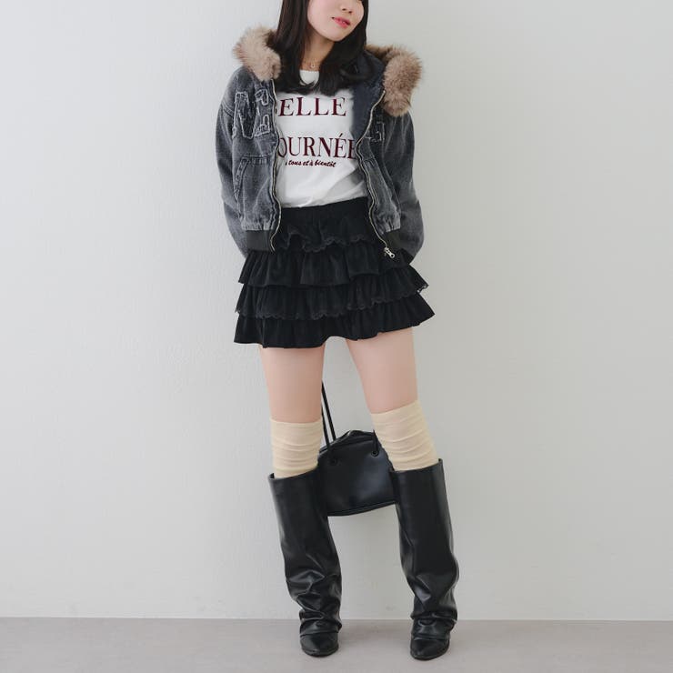 【丈を選べる】ファー付フードブルゾン | RMAF　NICE CLAUP / OLIVE des OLIVE | 詳細画像15 