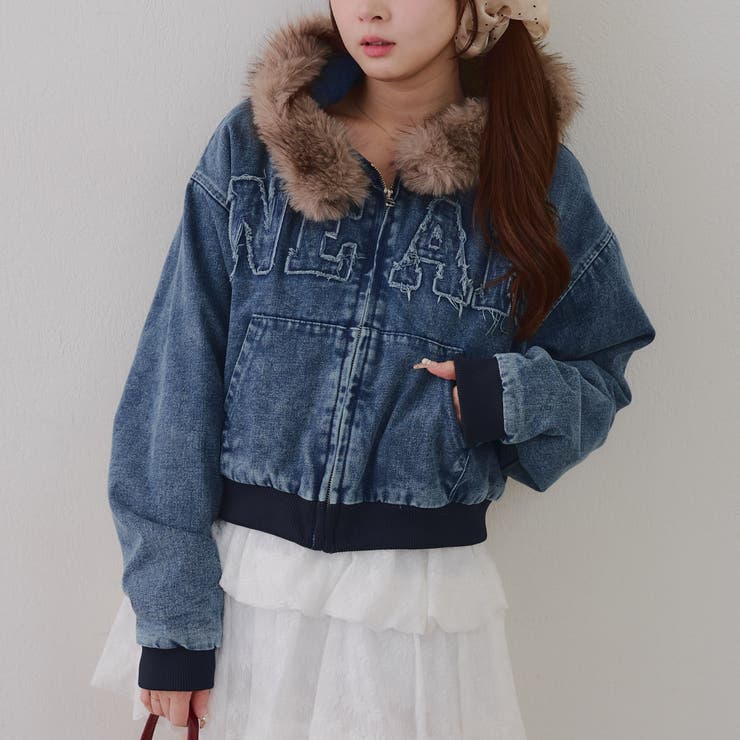 【丈を選べる】ファー付フードブルゾン | RMAF　NICE CLAUP / OLIVE des OLIVE | 詳細画像37 