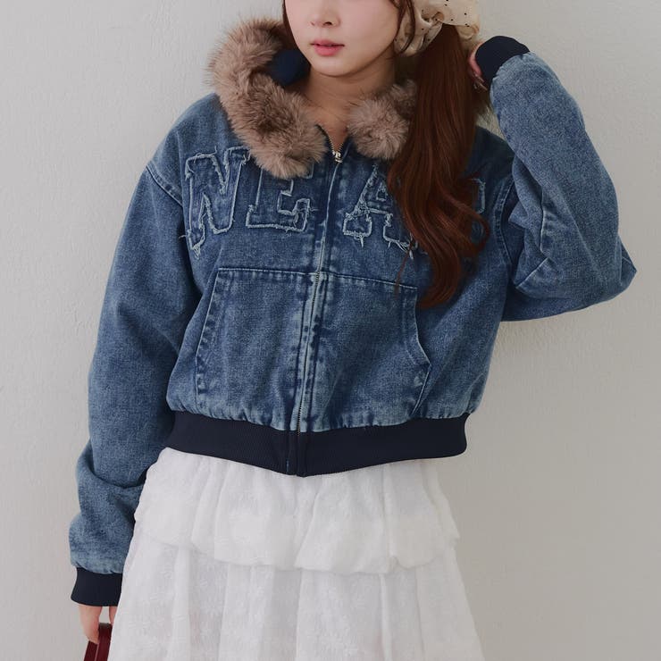 【丈を選べる】ファー付フードブルゾン | RMAF　NICE CLAUP / OLIVE des OLIVE | 詳細画像36 