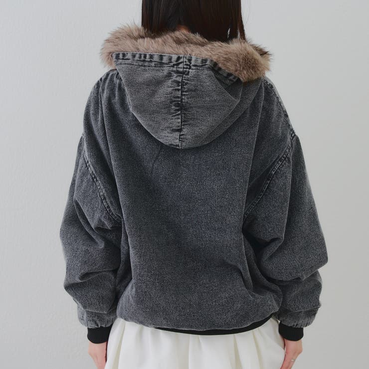 【丈を選べる】ファー付フードブルゾン | RMAF　NICE CLAUP / OLIVE des OLIVE | 詳細画像51 