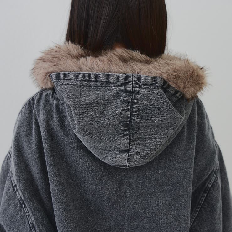 【丈を選べる】ファー付フードブルゾン | RMAF　NICE CLAUP / OLIVE des OLIVE | 詳細画像52 