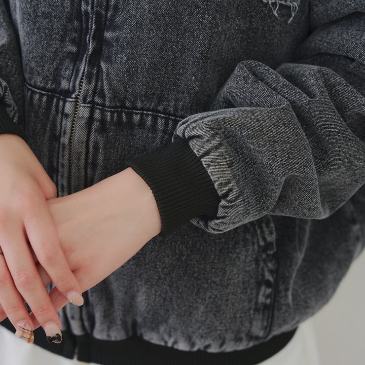 【丈を選べる】ファー付フードブルゾン | RMAF　NICE CLAUP / OLIVE des OLIVE | 詳細画像56 