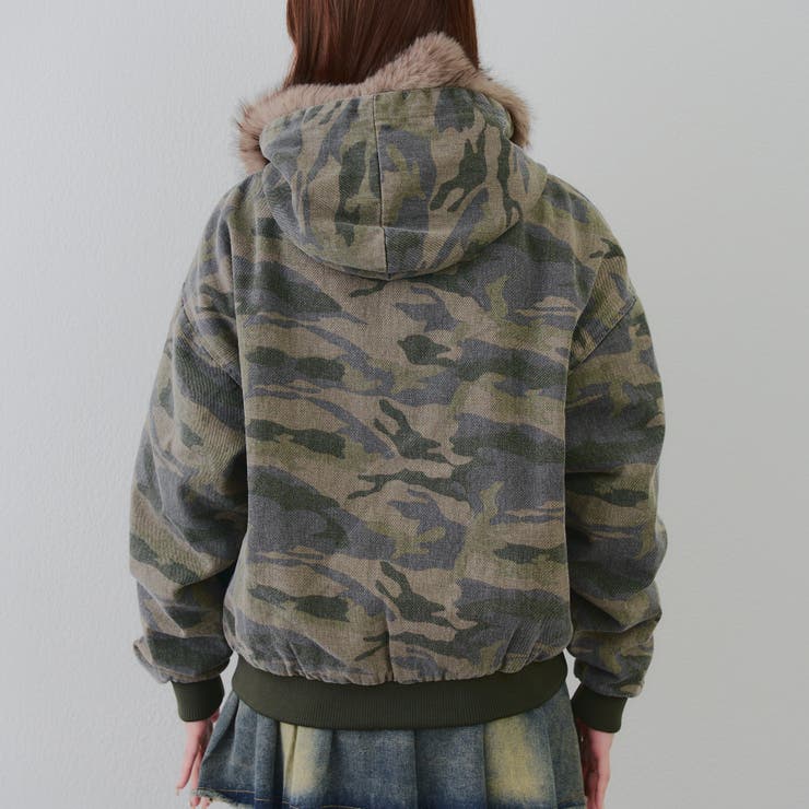 【丈を選べる】ファー付フードブルゾン | RMAF　NICE CLAUP / OLIVE des OLIVE | 詳細画像62 