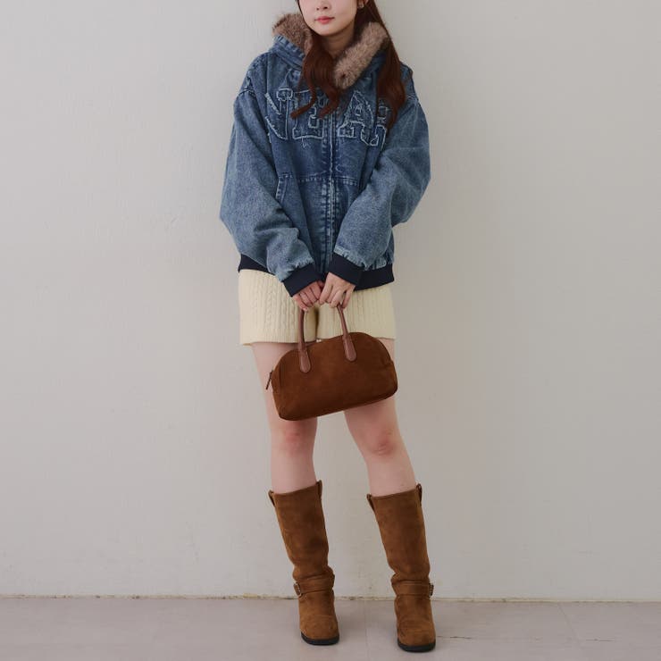 【丈を選べる】ファー付フードブルゾン | RMAF　NICE CLAUP / OLIVE des OLIVE | 詳細画像47 