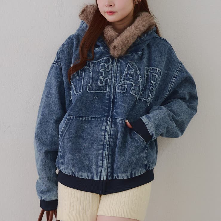 【丈を選べる】ファー付フードブルゾン | RMAF　NICE CLAUP / OLIVE des OLIVE | 詳細画像40 