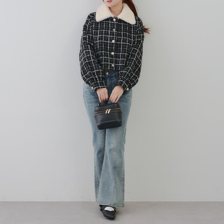 ラメツイード多釦ジャケット | RMAF　NICE CLAUP / OLIVE des OLIVE | 詳細画像7 