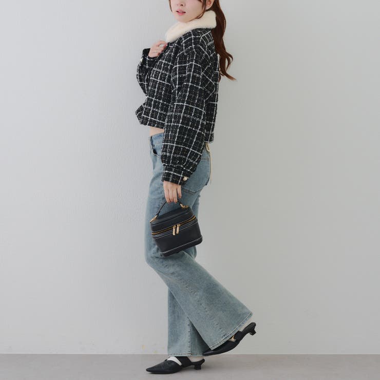 ラメツイード多釦ジャケット | RMAF　NICE CLAUP / OLIVE des OLIVE | 詳細画像8 