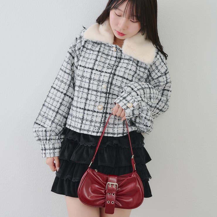 ラメツイード多釦ジャケット | RMAF　NICE CLAUP / OLIVE des OLIVE | 詳細画像10 