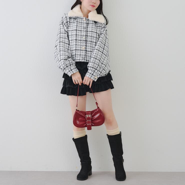 ラメツイード多釦ジャケット | RMAF　NICE CLAUP / OLIVE des OLIVE | 詳細画像13 