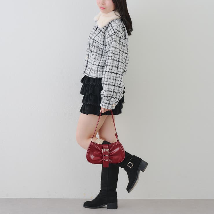 ラメツイード多釦ジャケット | RMAF　NICE CLAUP / OLIVE des OLIVE | 詳細画像14 