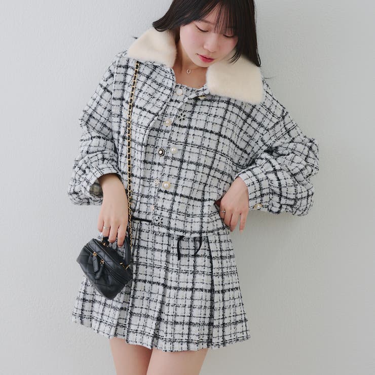 ラメツイード多釦ジャケット | RMAF　NICE CLAUP / OLIVE des OLIVE | 詳細画像18 