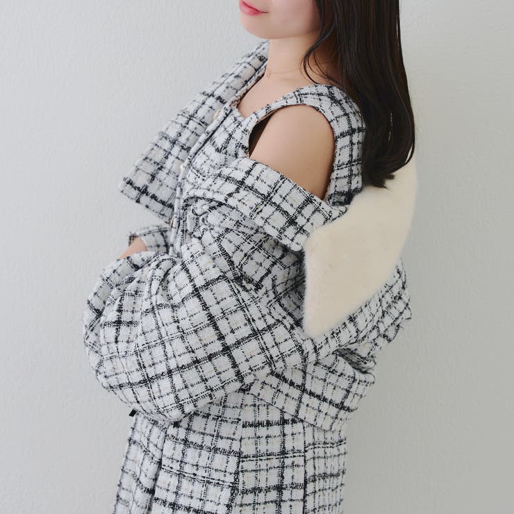 ラメツイード多釦ジャケット | RMAF　NICE CLAUP / OLIVE des OLIVE | 詳細画像19 