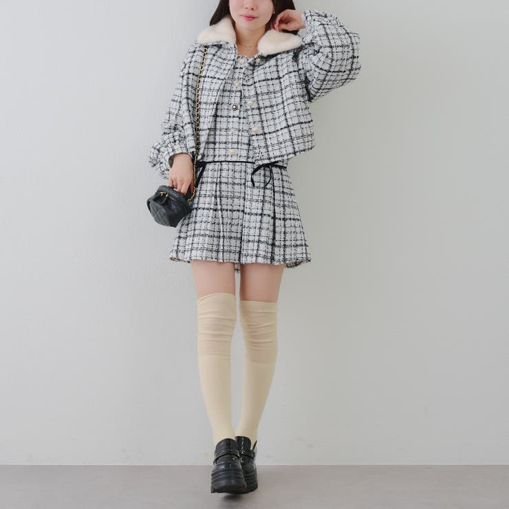 ラメツイード多釦ジャケット | RMAF　NICE CLAUP / OLIVE des OLIVE | 詳細画像20 