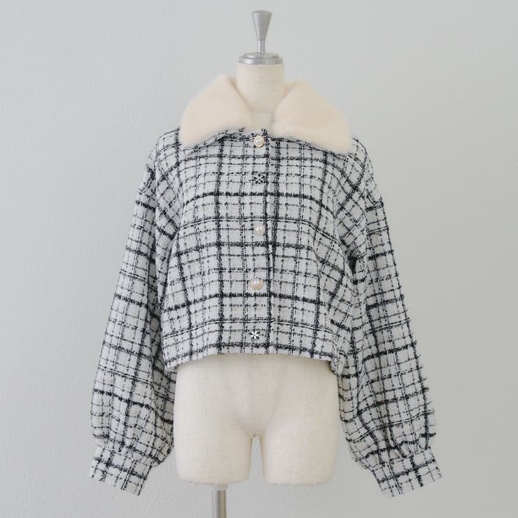 ラメツイード多釦ジャケット | RMAF　NICE CLAUP / OLIVE des OLIVE | 詳細画像24 