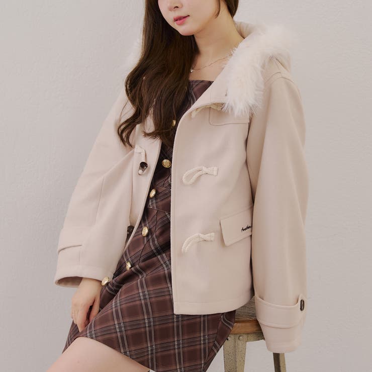 ファー付きダッフルコート[品番：OLOW0016804]｜RMAF NICE CLAUP