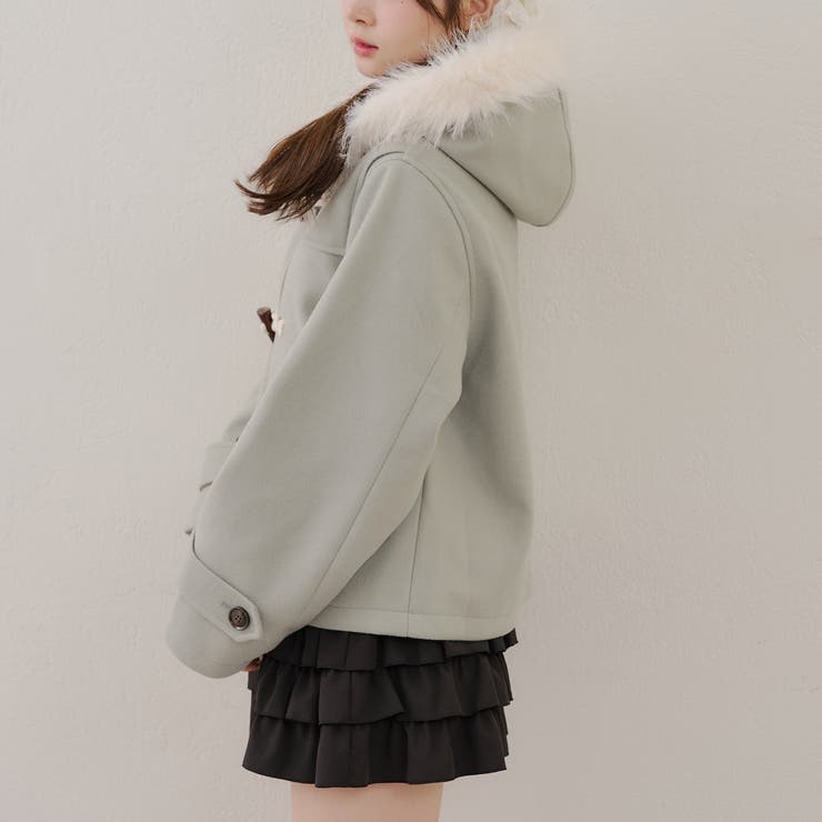 ファー付きダッフルコート | RMAF　NICE CLAUP / OLIVE des OLIVE | 詳細画像13 