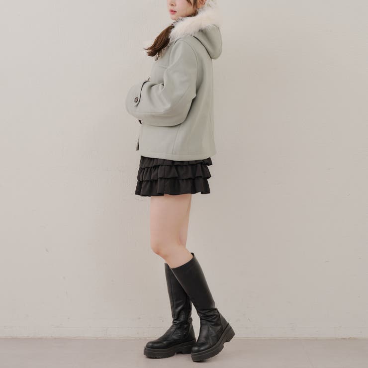 ファー付きダッフルコート | RMAF　NICE CLAUP / OLIVE des OLIVE | 詳細画像17 