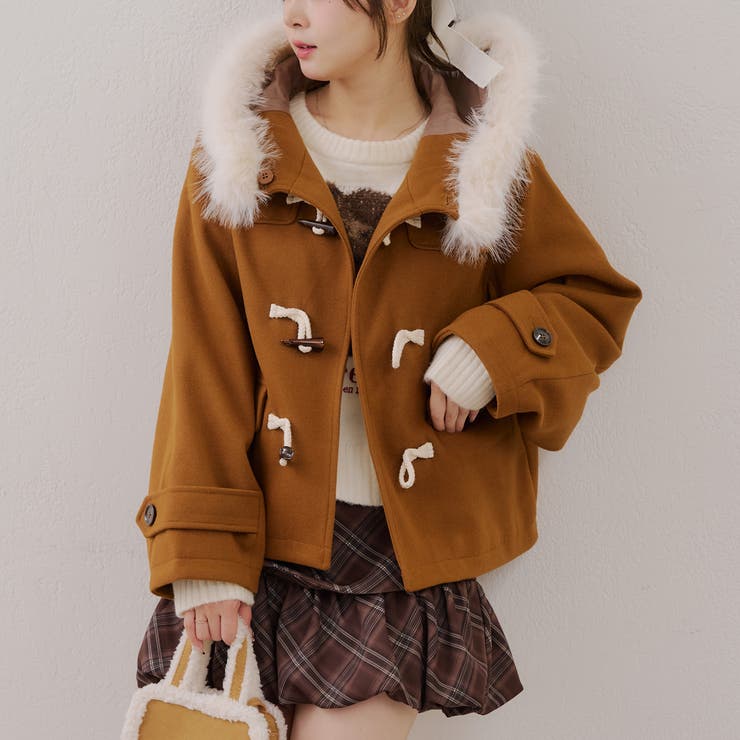 ファー付きダッフルコート[品番：OLOW0016804]｜RMAF NICE CLAUP