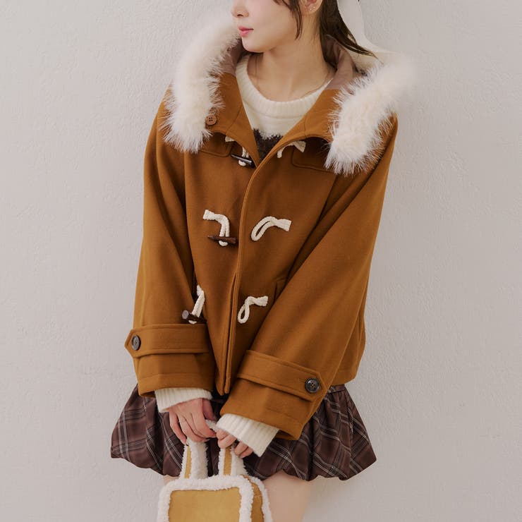 ファー付きダッフルコート[品番：OLOW0016804]｜RMAF NICE CLAUP