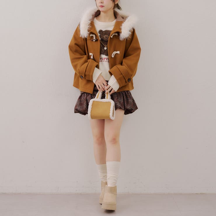 ファー付きダッフルコート | RMAF　NICE CLAUP / OLIVE des OLIVE | 詳細画像23 