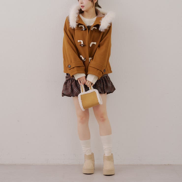 ファー付きダッフルコート | RMAF　NICE CLAUP / OLIVE des OLIVE | 詳細画像25 