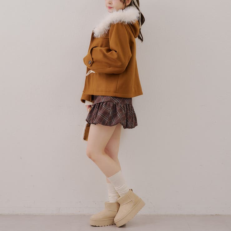 ファー付きダッフルコート | RMAF　NICE CLAUP / OLIVE des OLIVE | 詳細画像26 