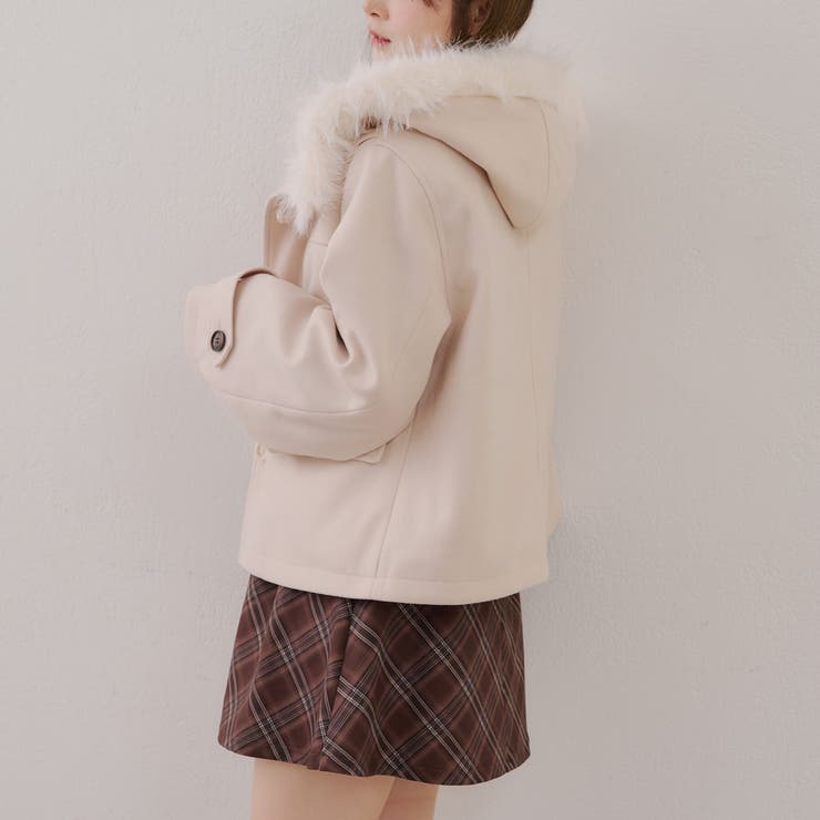 ファー付きダッフルコート | RMAF　NICE CLAUP / OLIVE des OLIVE | 詳細画像6 