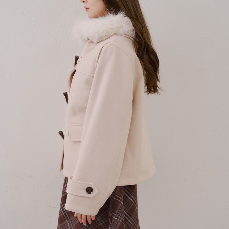 ファー付きダッフルコート | RMAF　NICE CLAUP / OLIVE des OLIVE | 詳細画像43 