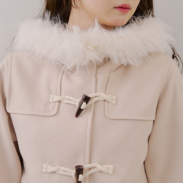 ファー付きダッフルコート | RMAF　NICE CLAUP / OLIVE des OLIVE | 詳細画像46 