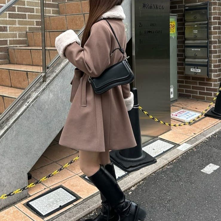 ☆新品未使用☆【NICE CLAUP】マルチミドルコート ブラック one after another NICE CLAUP｜【リバイバル】マルチミドルコート・S