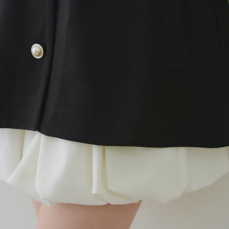 ミドル丈ペプラムコート | RMAF　NICE CLAUP / OLIVE des OLIVE | 詳細画像43 