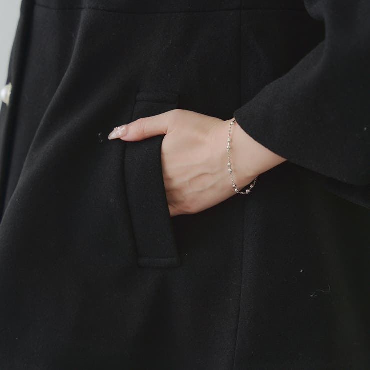 ミドル丈ペプラムコート | RMAF　NICE CLAUP / OLIVE des OLIVE | 詳細画像44 