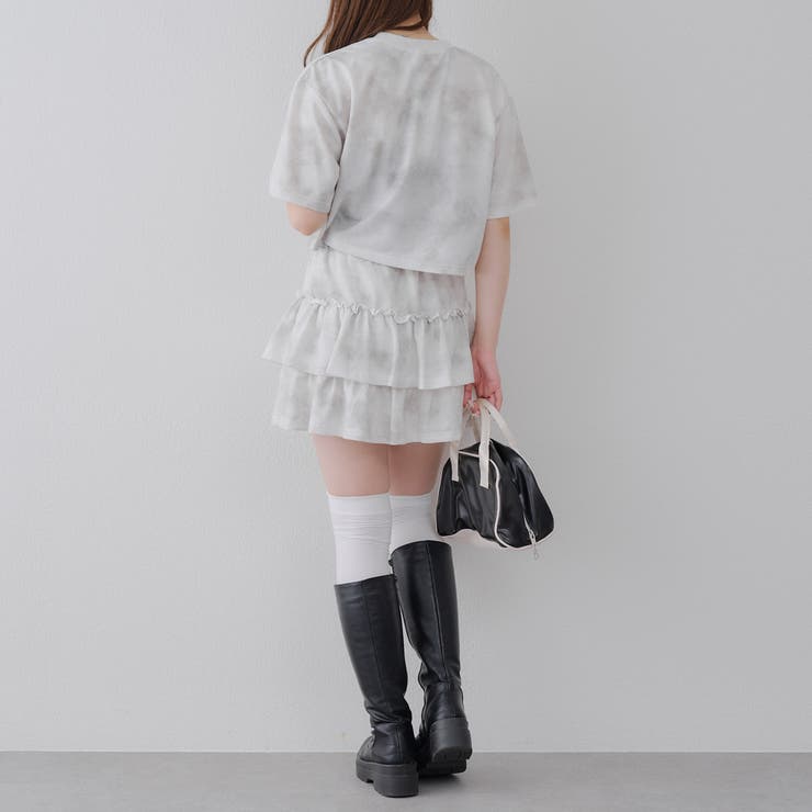 【セットアップ】キラキラTシャツ&ミニスカート | RMAF　NICE CLAUP / OLIVE des OLIVE | 詳細画像18 