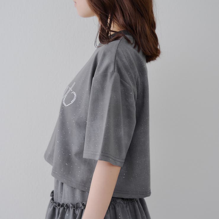 【セットアップ】キラキラTシャツ&ミニスカート | RMAF　NICE CLAUP / OLIVE des OLIVE | 詳細画像25 